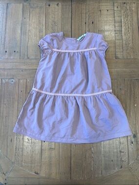 Coco blanc lavender taffeta party dress girls 4
